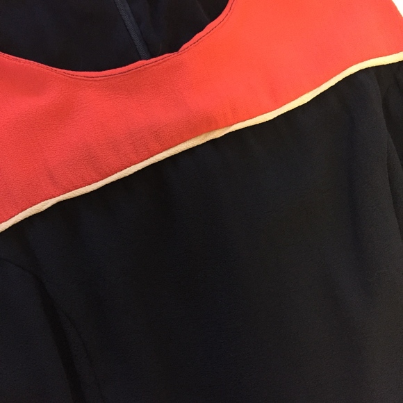 STITCH FIX 41 Hawthorn Pleated Colorblock Dress - Picture 3 of 6